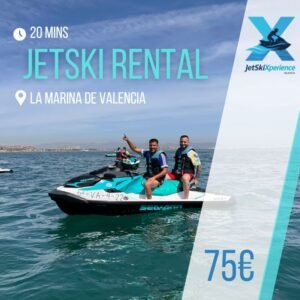 20-Minute Jetski Rental Valencia (1-2 People)