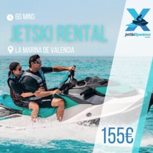 1-Hour Jetski Rental Valencia (1-2 People)